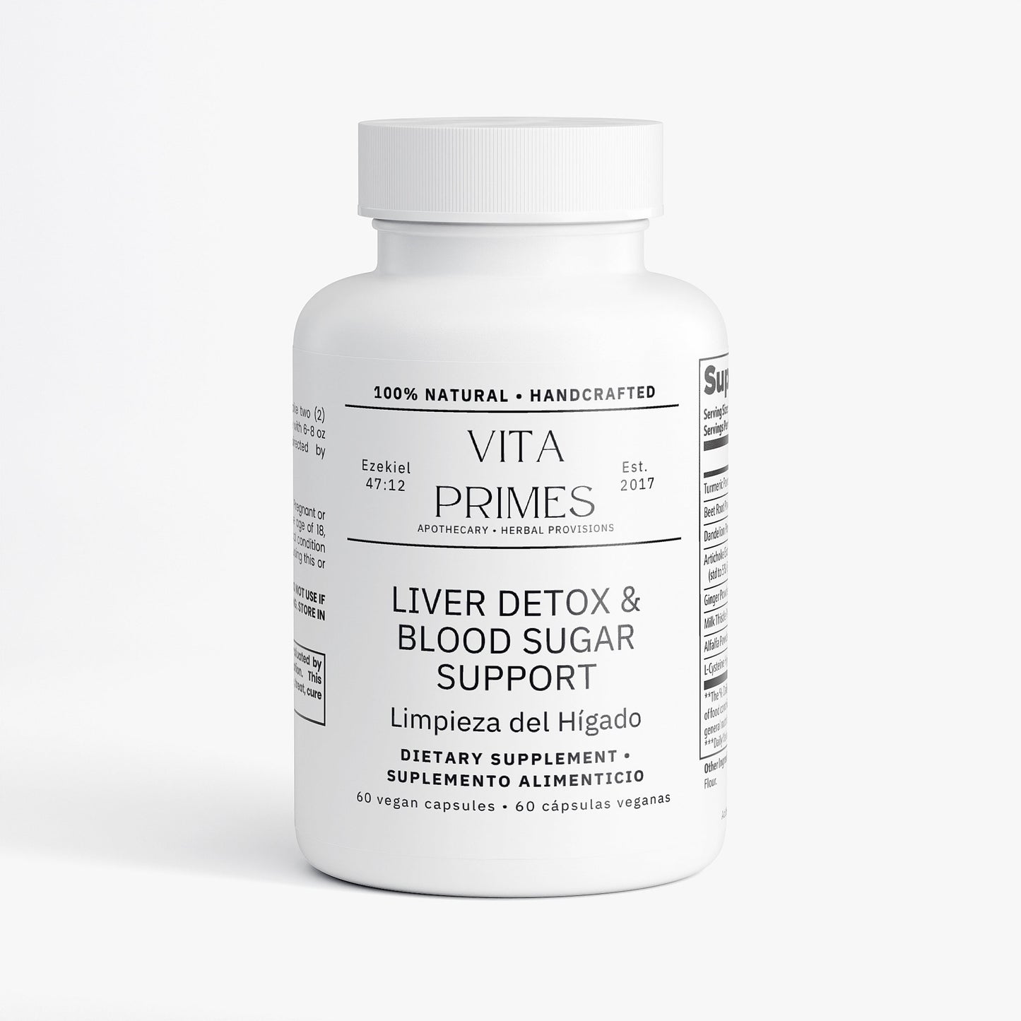 Vita Primes: Liver Detox & Blood Sugar Levels Support