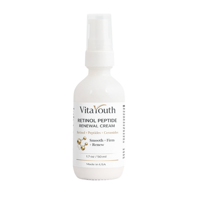 VitaYouth™ Retinol + Peptide Renewal Cream for Smoother-Looking Skin