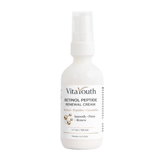 VitaYouth™ Retinol + Peptide Renewal Cream for Smoother-Looking Skin