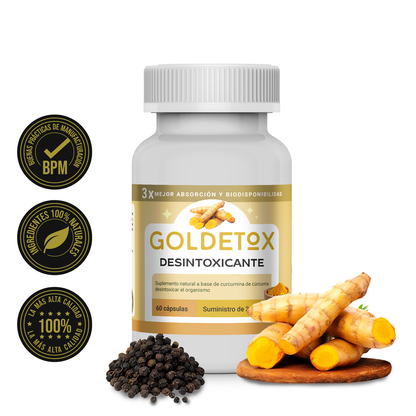 Goldetox - Desintoxicante Natural del Organismo