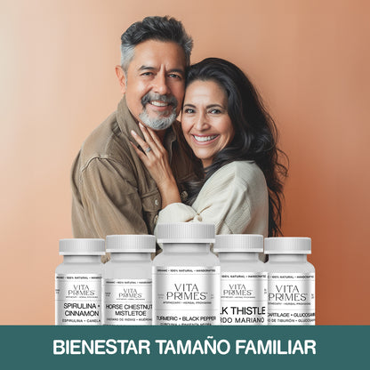 Paquete de Bienestar - ¡5 suplementos para el bienestar total!