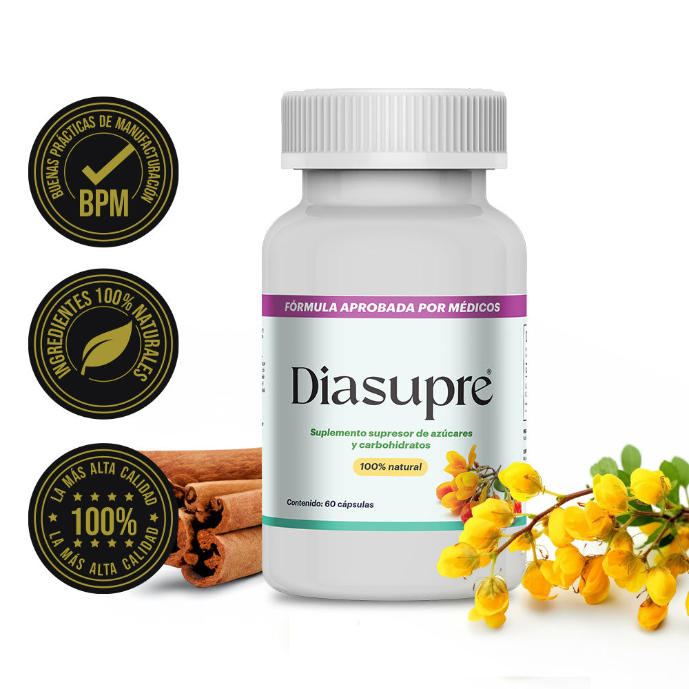 Diasupre: Supresor de Azúcares y Carbohidratos