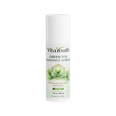 VitaYouth™ Green Tea + Tamanu Oil Radiance Serum for Brighter, Even-Looking Skin