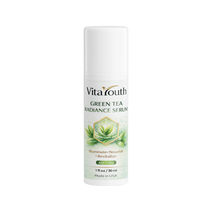 VitaYouth™ Green Tea + Tamanu Oil Radiance Serum for Brighter, Even-Looking Skin