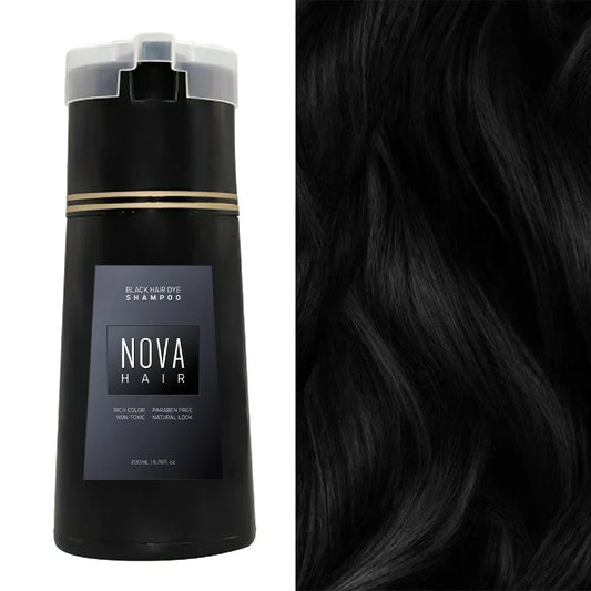 NovaHair Colorante Instantáneo Con Ingredientes Premium de Extractos Naturales