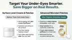 Microneedle Hyaluronic Eye Patches for Brighter, Smoother Under-Eyes
