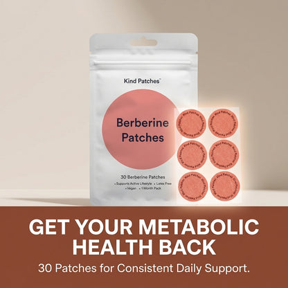 Berberine Blend Patches for Daily Balance (30 Pack)