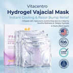 Hydrogel Vajacial Mask for Razor Bumps & Redness Relief