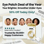 Microneedle Hyaluronic Eye Patches for Brighter, Smoother Under-Eyes